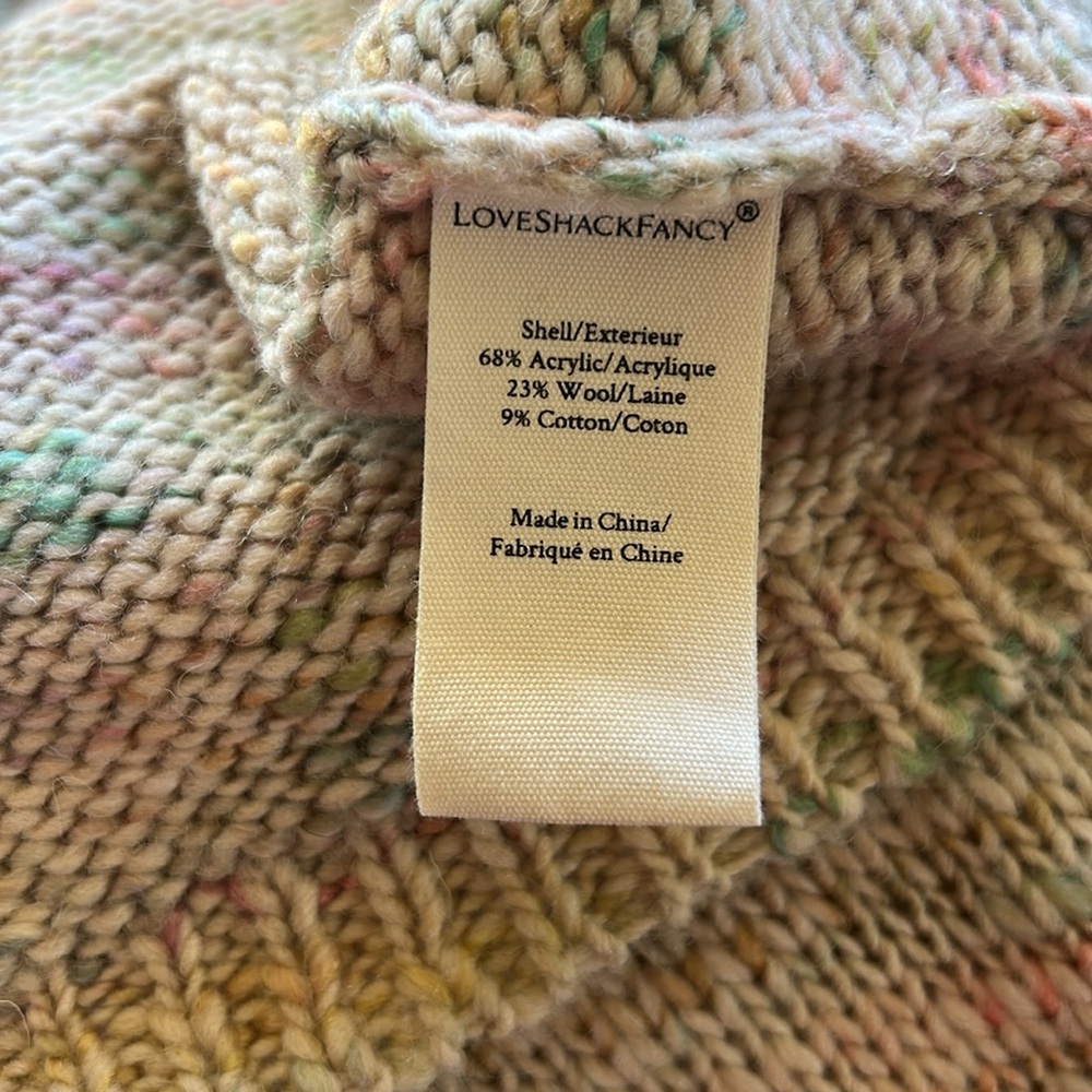 LoveShackFancy Pacifica sweater dress. - Picture 5 of 6